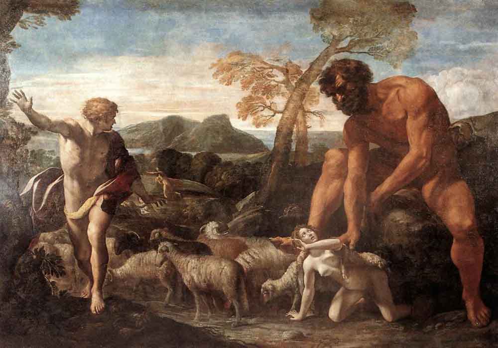 Giovanni Lanfranco, 1624: "Norandino and Lucina Discovered by the Ogre"
